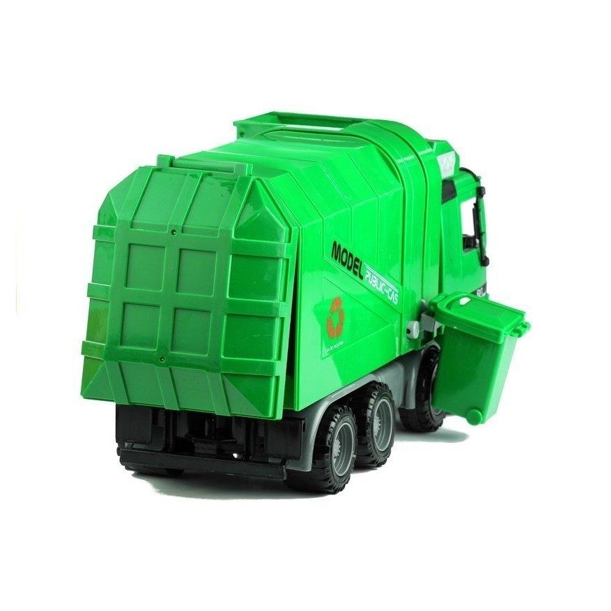 Lean Cars Žalia Garbage Remover Big Opening Assembly Container – 5