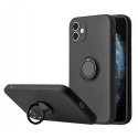 iLike Apple IPHONE 14 PRO MAX SILICONE RING Black