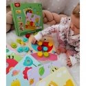 Tooky Toys TOOKY TOY galvosūkių kaladėlės vaikams, gyvūnams, dera mokantis spalvų formų + trafaretai Tooky Toys TOOKY TOY galvosūkių kaladėlės vaikams, gyvūnams, dera mokantis spalvų formų + trafaretai