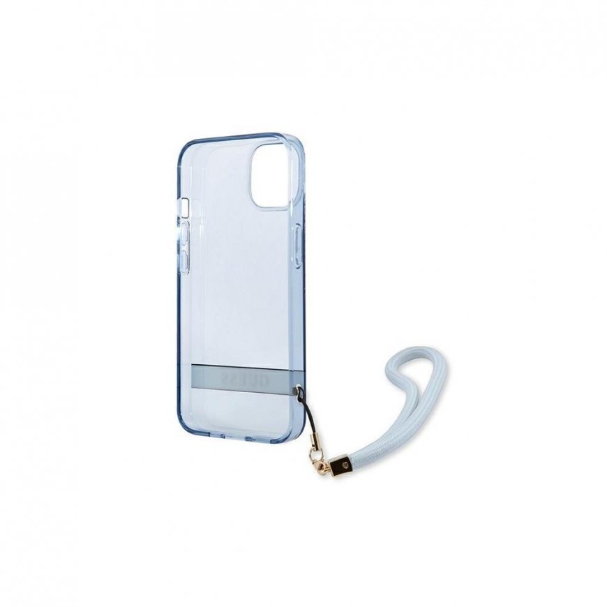 Guess GUHCP13MHTSGSB iPhone 13 6.1 "Blue/Blue Hard Case Transparent Clip – 4
