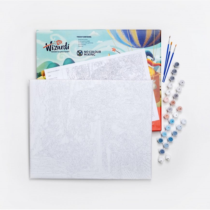 Beldizart Paint by numbers kit. T008 Let's make it 40*50 – 3