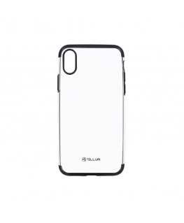 Tellur TLL121213 mobilo telefonu apvalks 14,7 cm (5.8") Aploksne Melns, Caurspīdīgs