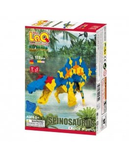 There's more than just dinosaurs in LaQ Dinosaur World's Spinosaurus exclusive 7-builder set!