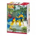 There's more than just dinosaurs in LaQ Dinosaur World's Spinosaurus exclusive 7-builder set!