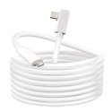 EXTRADIGITAL Cable Oculus Quest VR USB3.2 Gen 1, USB-C - USB-C, 5m, white