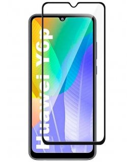 iLike Samsung Samsung A22 (Huawei Y6p) 2.5D Black Frame Full Glue