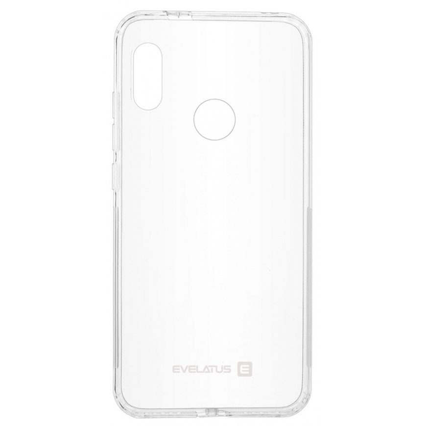 Evelatus Xiaomi Redmi 6 Pro/Mi A2 lite Clear Silicone Case 1.5mm TPU Transparent
