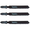 Makita P-38788 Jigsaw blades T130RIFF 50MM 3Pcs. org. for glass, ceramics Makita P-38788 Jigsaw blades T130RIFF 50MM 3Pcs. org. for glass, ceramics
