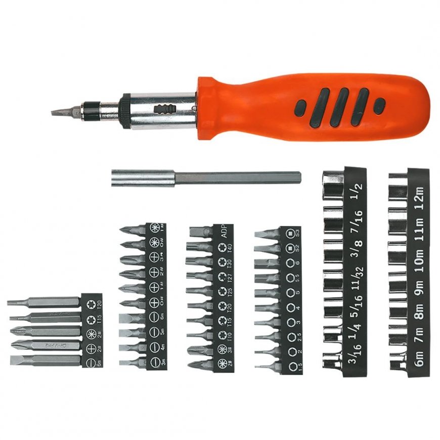 Top Tools Screwdriver with interchangeable tips 52 parts 39D357 – 3
