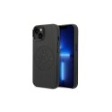 Dėklas Karl Lagerfeld KLHCP14MFWHK iPhone 14 Plus 6,7 colių hardcase juoda/juodos odos perforuotas logotipas Dėklas Karl Lagerfeld KLHCP14MFWHK iPhone 14 Plus 6,7 colių hardcase juoda/juodos odos perforuotas logotipas
