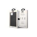 Dėklas Karl Lagerfeld KLHCP14MFWHK iPhone 14 Plus 6,7 colių hardcase juoda/juodos odos perforuotas logotipas Dėklas Karl Lagerfeld KLHCP14MFWHK iPhone 14 Plus 6,7 colių hardcase juoda/juodos odos perforuotas logotipas