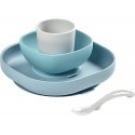 BEABA SILICONE 4 PCS. LUNCH SET, JUNGLE