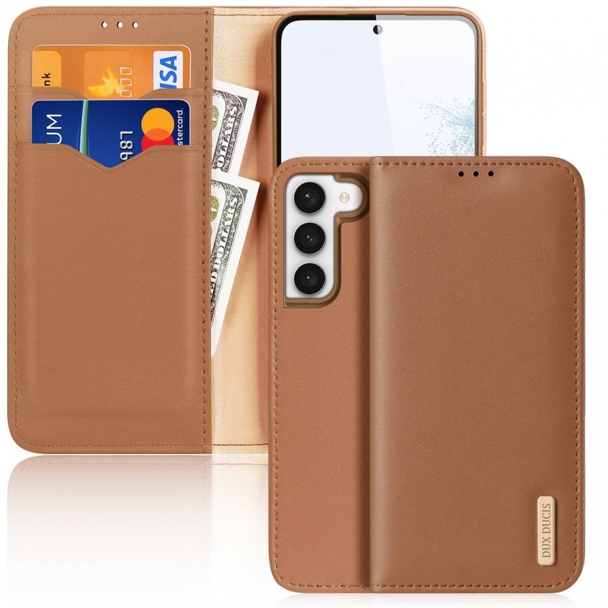 Dux Ducis Hivo case for Samsung Galaxy S23+, brown