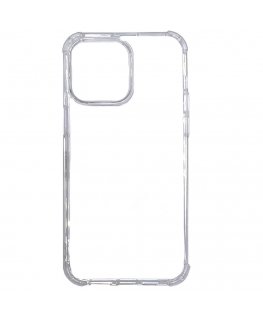 Evelatus Apple iPhone 14 Plus 6.7 Military Shockproof Silicone Case TPU Transparent