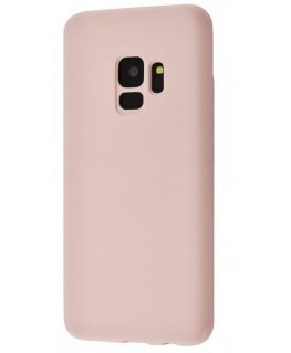 Evelatus Samsung Galaxy S9 Plus Premium Soft Touch Silicone Case Pink Sand