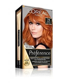 L'Oréal Feria Preference hair dye 74 Mango Intensive Copper