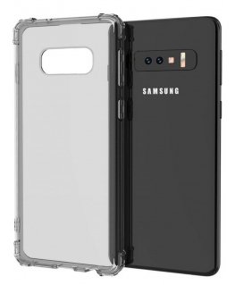 Evelatus Samsung S10e Military Shockproof Silicone Case TPU Black