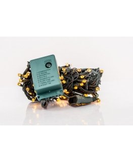 iLike N/A Ziemassvētku lampiņu virtene 100LED RS-111 7m. Yellow