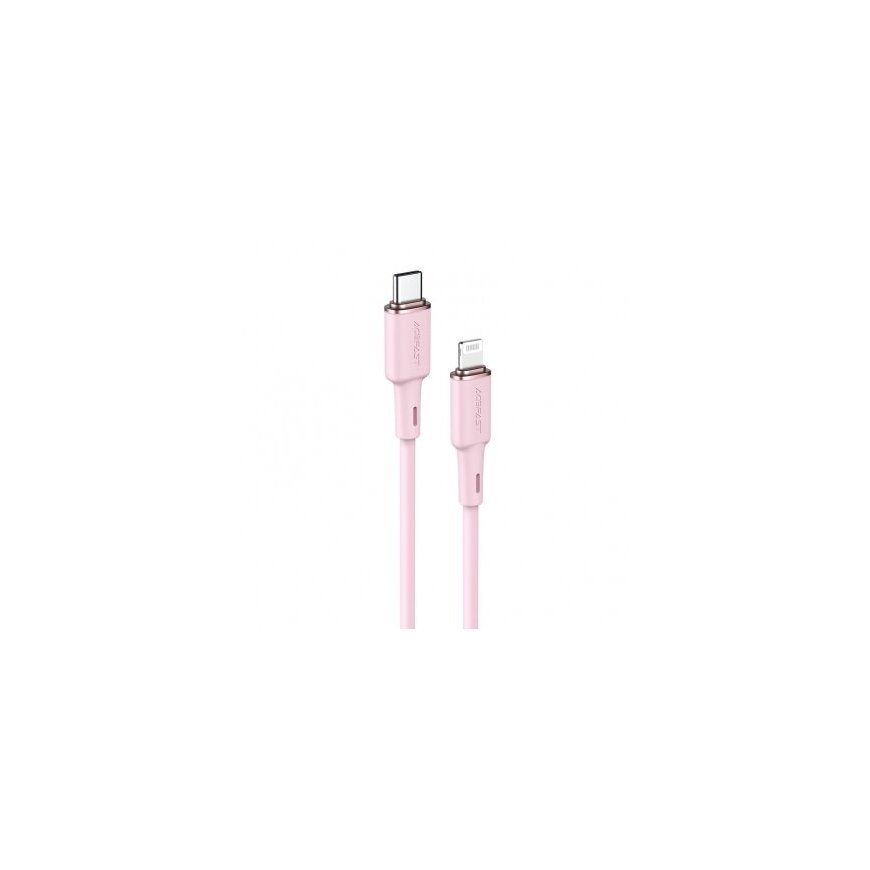 Acefast cable MFI USB Type C - Lightning 1.2m, 30W, 3A white (C2-01 white) – 2