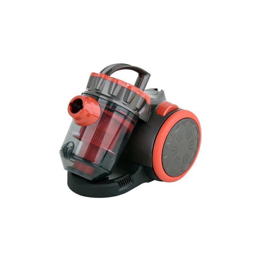 Vacuum cleaner Toya LUND CYCLONE VACUUM SUCTION 700W RED / 3 BRUSHES