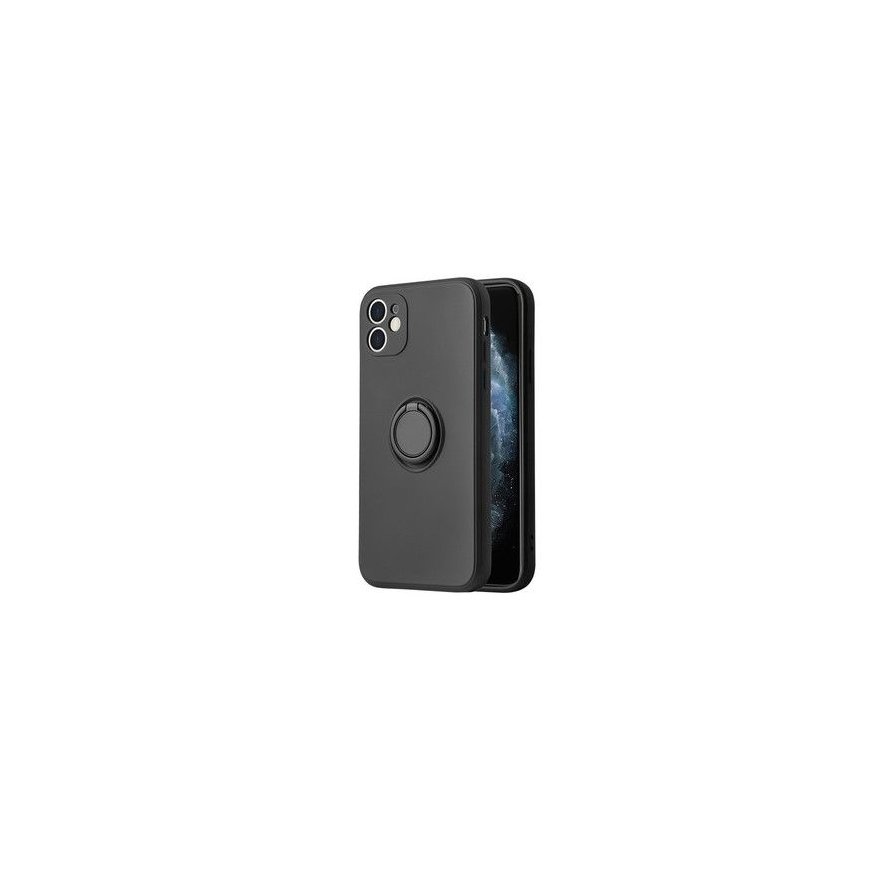 iLike Apple iPhone 14 SILICONE RING Black