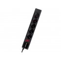 Tracer Surge protector TRACER PowerGear 5 m Black (5 outlets)