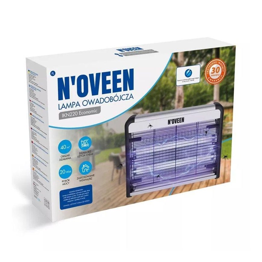 Noveen vabzdžių žudymo lempa NOVEEN IKN220 Ekonominė – 3