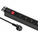 Qoltec QOLTEC 54469 Power strip for RACK 1U