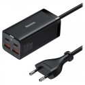 Įkroviklis buitinis Baseus GaN3 Pro 2xType-C/2xUSB 100W juodas CCGP000101 Įkroviklis buitinis Baseus GaN3 Pro 2xType-C/2xUSB 100W juodas CCGP000101