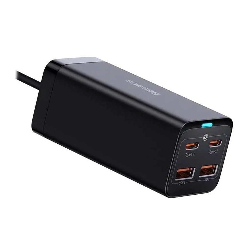 Charger household Baseus GaN3 Pro 2xType-C/2xUSB 100W black CCGP000101 – 3