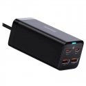 Įkroviklis buitinis Baseus GaN3 Pro 2xType-C/2xUSB 100W juodas CCGP000101 Įkroviklis buitinis Baseus GaN3 Pro 2xType-C/2xUSB 100W juodas CCGP000101