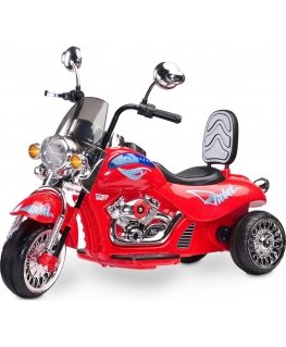 Toyz by Caretero Rebel - pojazd, motocykl na akumulator | Raudona