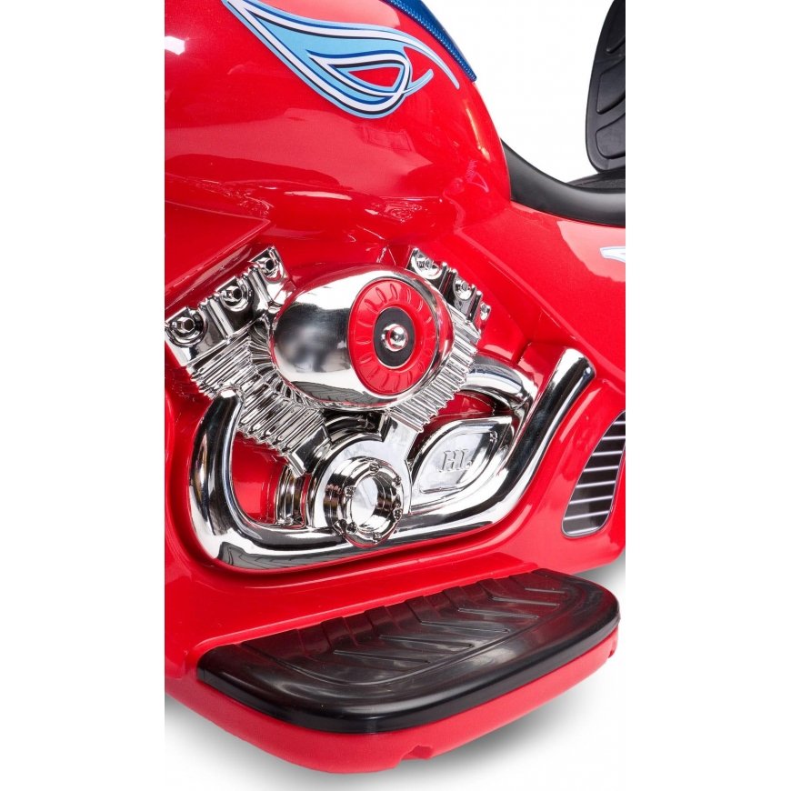 Toyz by Caretero Rebel - pojazd, motocyclist na akumulator | Red – 3