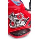 Toyz by Caretero Rebel - pojazd, motocyclist na akumulator | Red Toyz by Caretero Rebel - pojazd, motocyclist na akumulator | Red