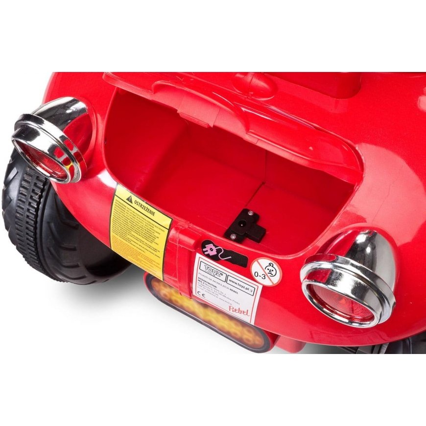 Toyz by Caretero Rebel - pojazd, motocyclist na akumulator | Red – 4