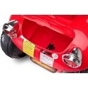 Toyz by Caretero Rebel - pojazd, motocyclist na akumulator | Red Toyz by Caretero Rebel - pojazd, motocyclist na akumulator | Red