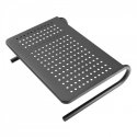 Powerton Pagrindas po monitoriumi, vieta klaviatūrai, juodas, metalinis/plastikinis, 20 kg dedveitas, Powerton, ergo Powerton Pagrindas po monitoriumi, vieta klaviatūrai, juodas, metalinis/plastikinis, 20 kg dedveitas, Powerton, ergo