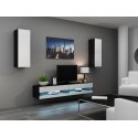 Cama RTVVIGO140N c/b TV stovas / baldas garso ir vaizdo aparatūrai 2 spintos