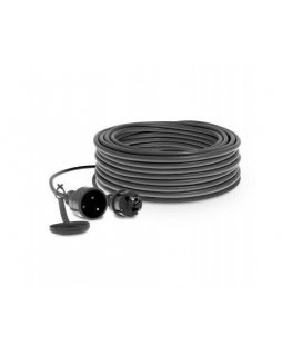 Plastrol Workshop rubber extension cord, single socket 2p + Z 16A 4000W 20m (W-97022)
