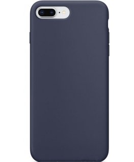 Evelatus Apple iPhone 7 Plus/8 Plus Premium Soft Touch Silicone Case Midnight Blue