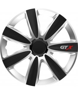 Versaco collar GTX carbon black/silver 16 `, 1 pc.