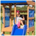 Medinė žaidimų aikštelė Aurora House Slide Backyard Discovery Medinė žaidimų aikštelė Aurora House Slide Backyard Discovery