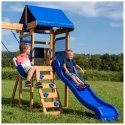 Aurora House Slide Backyard Discovery Wooden Playground Aurora House Slide Backyard Discovery Wooden Playground