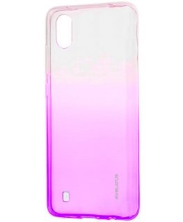 Evelatus Samsung A10 Gradient TPU Case Rose Red