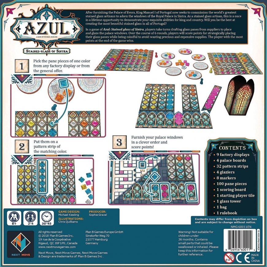 Next Move Games Azul: Stained Glass of Sintra – 3