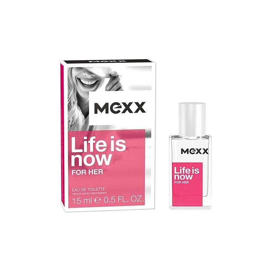 Kvepalai moterims Mexx Life Is Now For Her EDT 15 ml