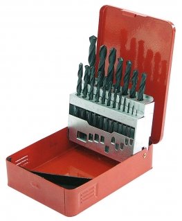 Mega metal drill HSS cylindrical 1.5 2 7 4.5 4 5.5 5 1 3 2.5 3.5 6 10 6.5 7.5 8 8.5 9 9.5 mm set (26219)