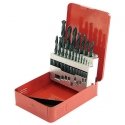 Mega metal drill HSS cylindrical 1.5 2 7 4.5 4 5.5 5 1 3 2.5 3.5 6 10 6.5 7.5 8 8.5 9 9.5 mm set (26219)