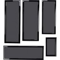 Demciflex Dust Protector Kits Lian Li O11 Dynamic (1102) Demciflex Dust Protector Kits Lian Li O11 Dynamic (1102)