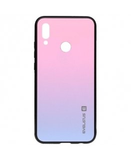 Evelatus Huawei P Smart 2019 Gradient Glass Case 2 Bubble Gum